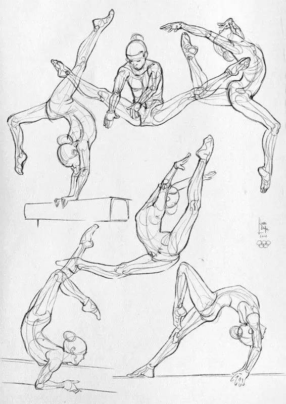 想画好人物，江苏艺之行画室强烈建议掌握人体动态结构！附图12