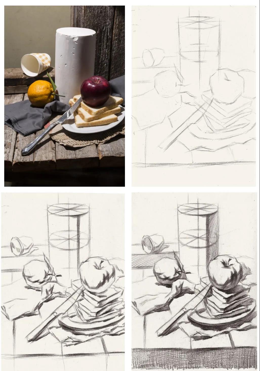 南京画室美术生如何掌握静物素描的细节得分技巧？