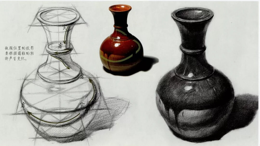 美术集训中，出现次数最多的陶罐画法，作为江苏画室学子的你会了吗？图六